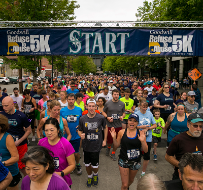 5k starting line