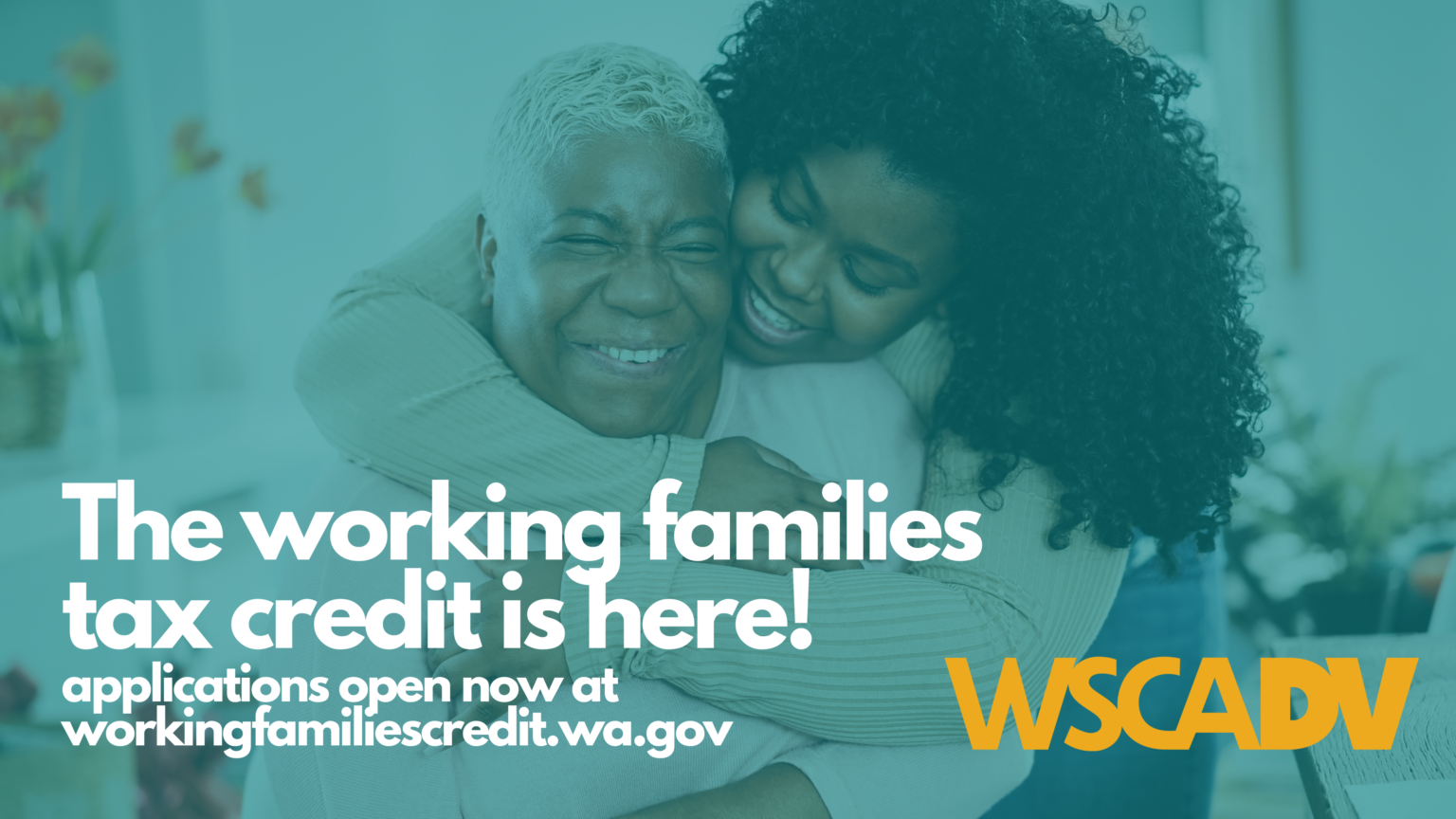 The Working Families Tax Credit Is Here! – Washington State Coalition ...