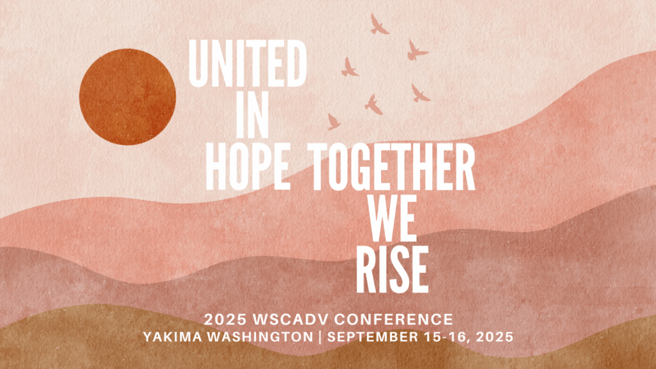 United in hope, together we rise, 2025 wscadv conference